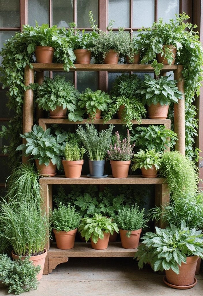 30 Breathtaking Wedding Reception Backdrop Ideas You’ll Want to Copy - 22. Herb Garden Backdrop