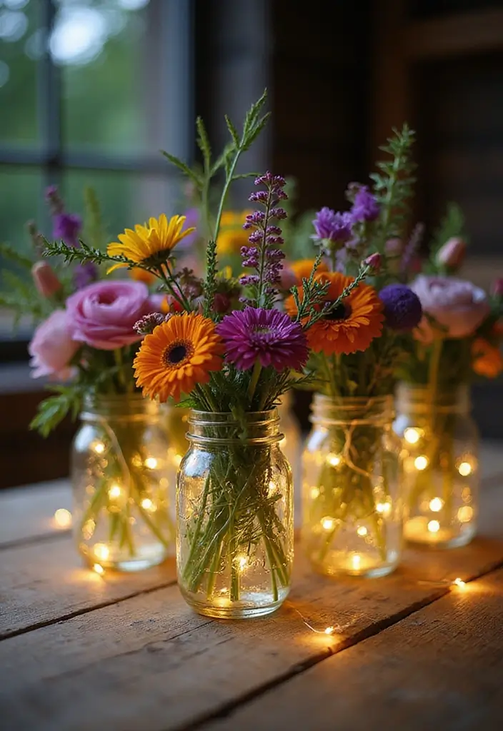 30 Cheap Wedding Ideas That Look Surprisingly Expensive 1 30 Cheap Wedding Ideas That Look Surprisingly Expensive - 1. Mason Jar Centerpieces