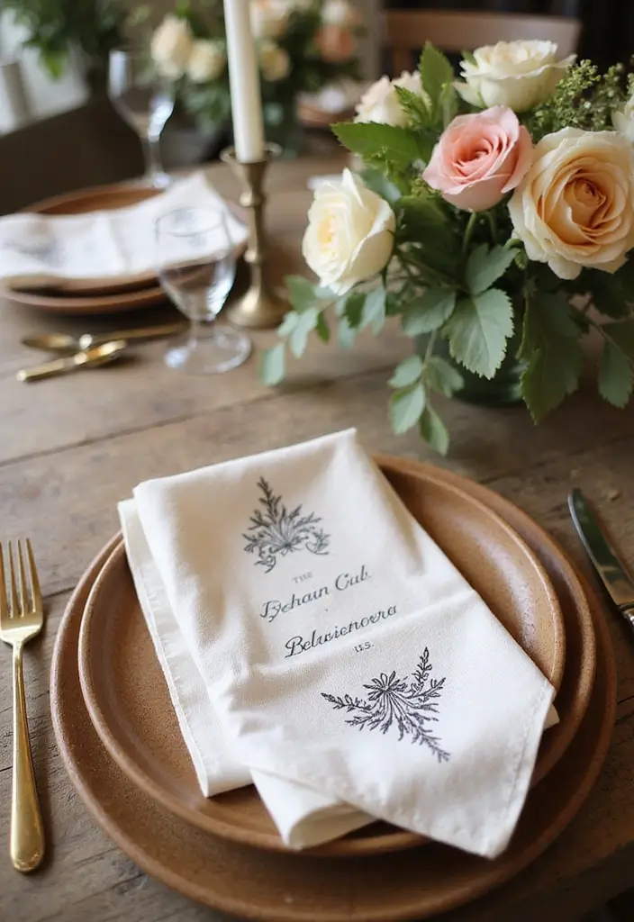 30 Cheap Wedding Ideas That Look Surprisingly Expensive 20 30 Cheap Wedding Ideas That Look Surprisingly Expensive - 20. Personalized Napkins