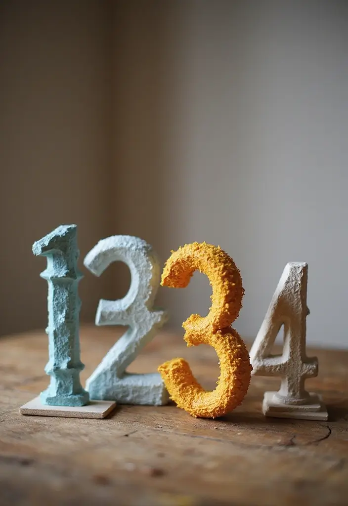 30 Cheap Wedding Ideas That Look Surprisingly Expensive 4 30 Cheap Wedding Ideas That Look Surprisingly Expensive - 4. DIY Table Numbers