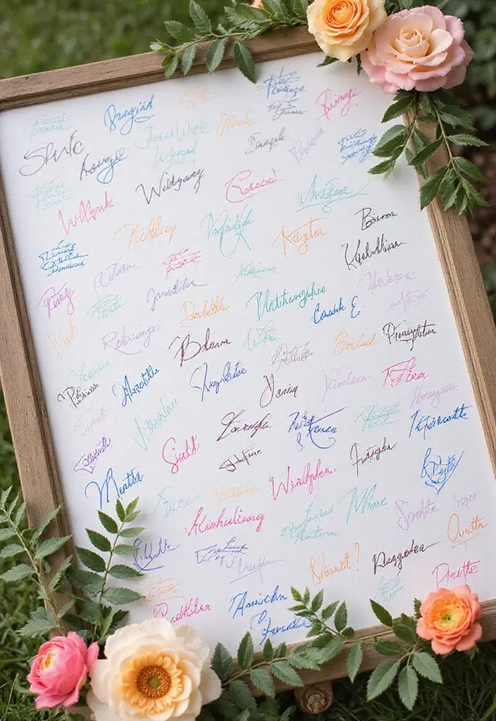 30 Cheap Wedding Ideas That Look Surprisingly Expensive 7 30 Cheap Wedding Ideas That Look Surprisingly Expensive - 7. Personalized Guest Book Alternatives