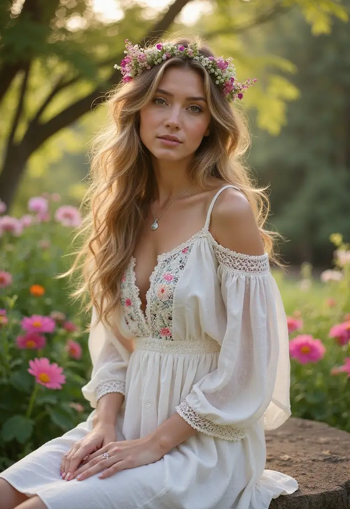 30 Chic Wedding Guest Hairstyles to Steal the Spotlight 1 30 Chic Wedding Guest Hairstyles to Steal the Spotlight - 1. Effortless Beachy Waves