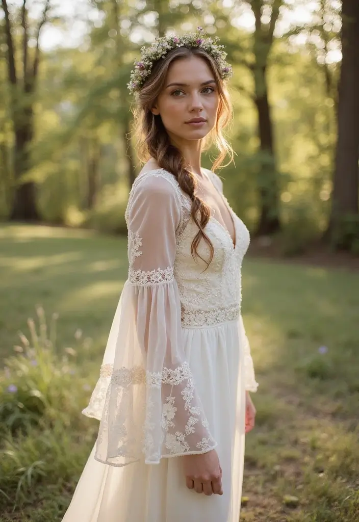 30 Chic Wedding Guest Hairstyles to Steal the Spotlight 13 30 Chic Wedding Guest Hairstyles to Steal the Spotlight - 13. Halo Braid