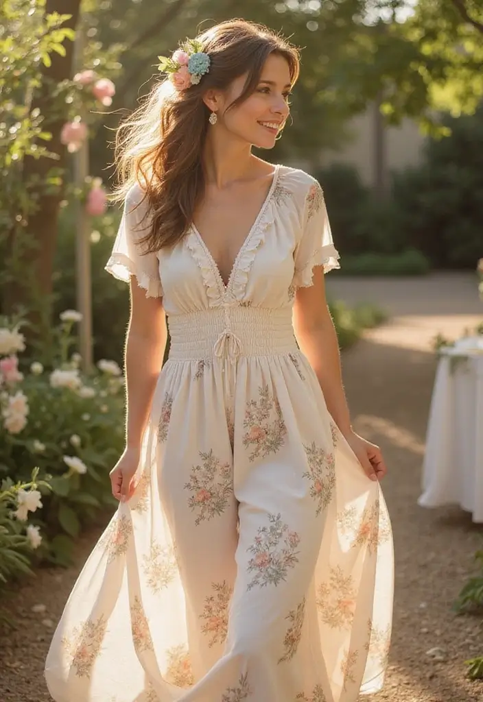 30 Chic Wedding Guest Hairstyles to Steal the Spotlight 24 30 Chic Wedding Guest Hairstyles to Steal the Spotlight - 24. Bohemian Twist with Side Pony