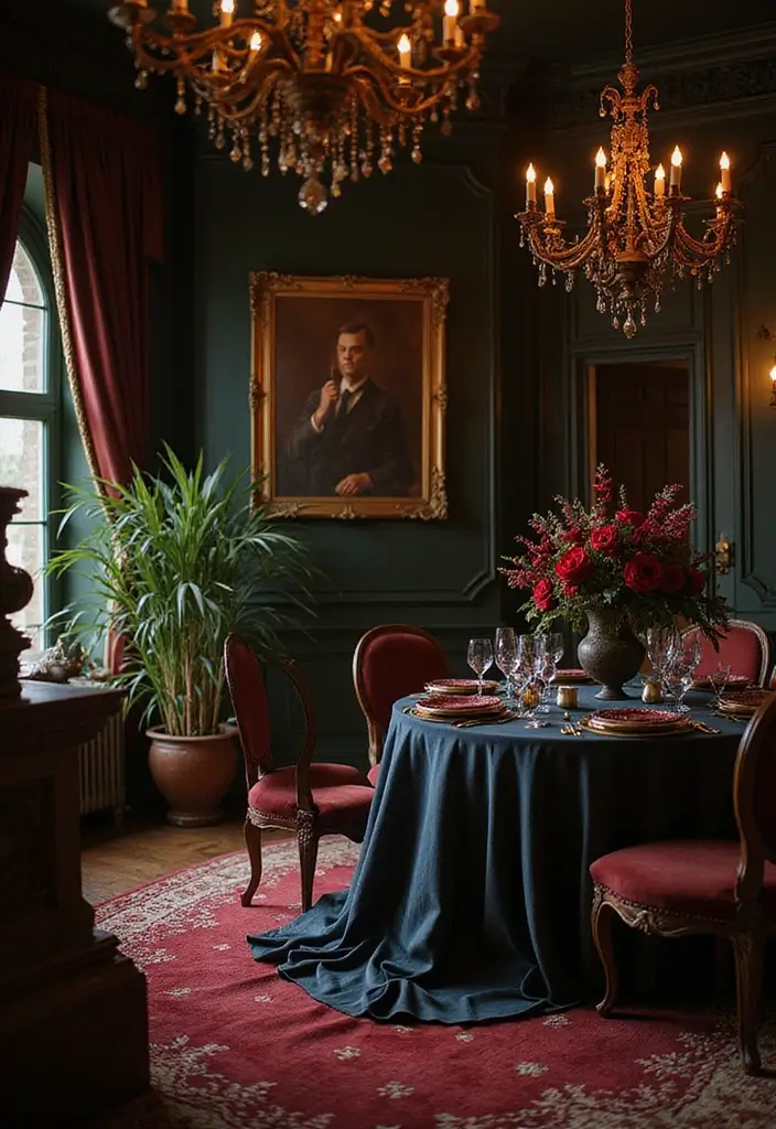 30 Dark Wedding Theme Ideas That Are Dramatic and Bold - 18. Darkly Divine