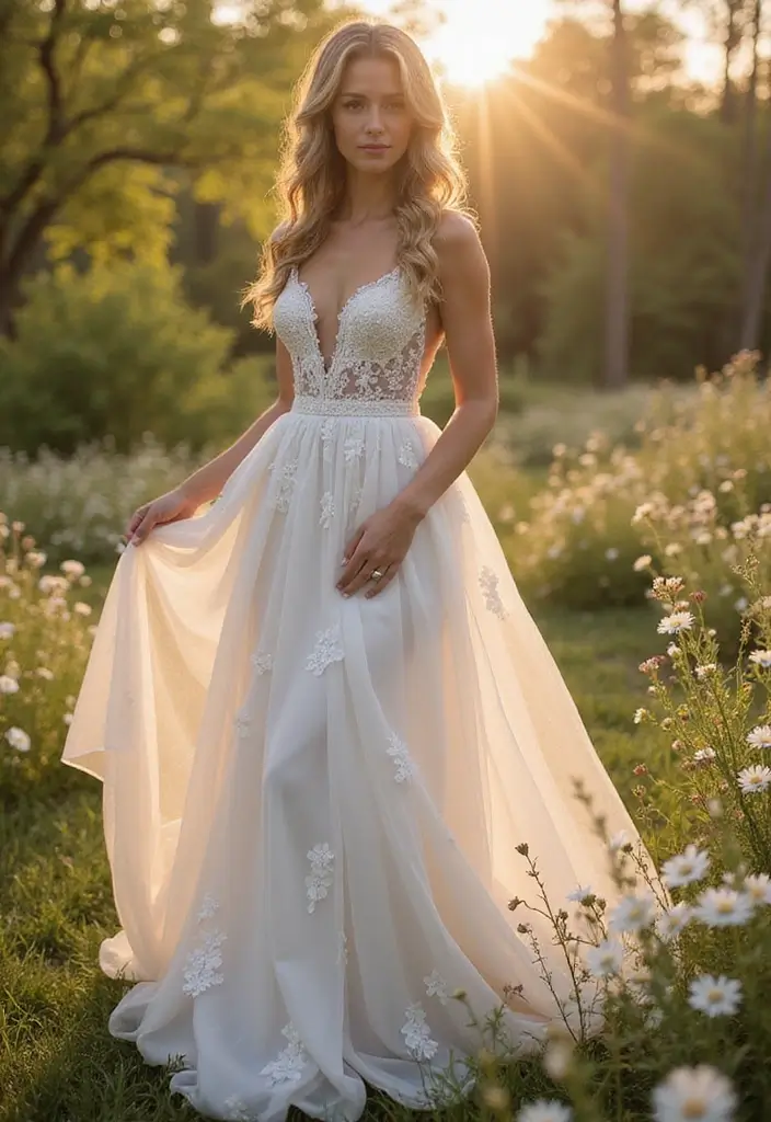 30 Dream Wedding Dresses That Will Make You Feel Like Royalty 14 30 Dream Wedding Dresses That Will Make You Feel Like Royalty - 14. Graceful Sheer Elements
