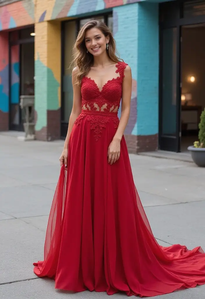 30 Dream Wedding Dresses That Will Make You Feel Like Royalty 29 30 Dream Wedding Dresses That Will Make You Feel Like Royalty - 29. Bold Statement Colors