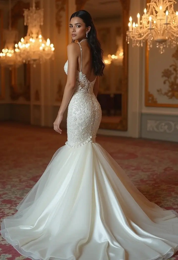 30 Dream Wedding Dresses That Will Make You Feel Like Royalty 3 30 Dream Wedding Dresses That Will Make You Feel Like Royalty - 3. Glamorous Mermaid Silhouette