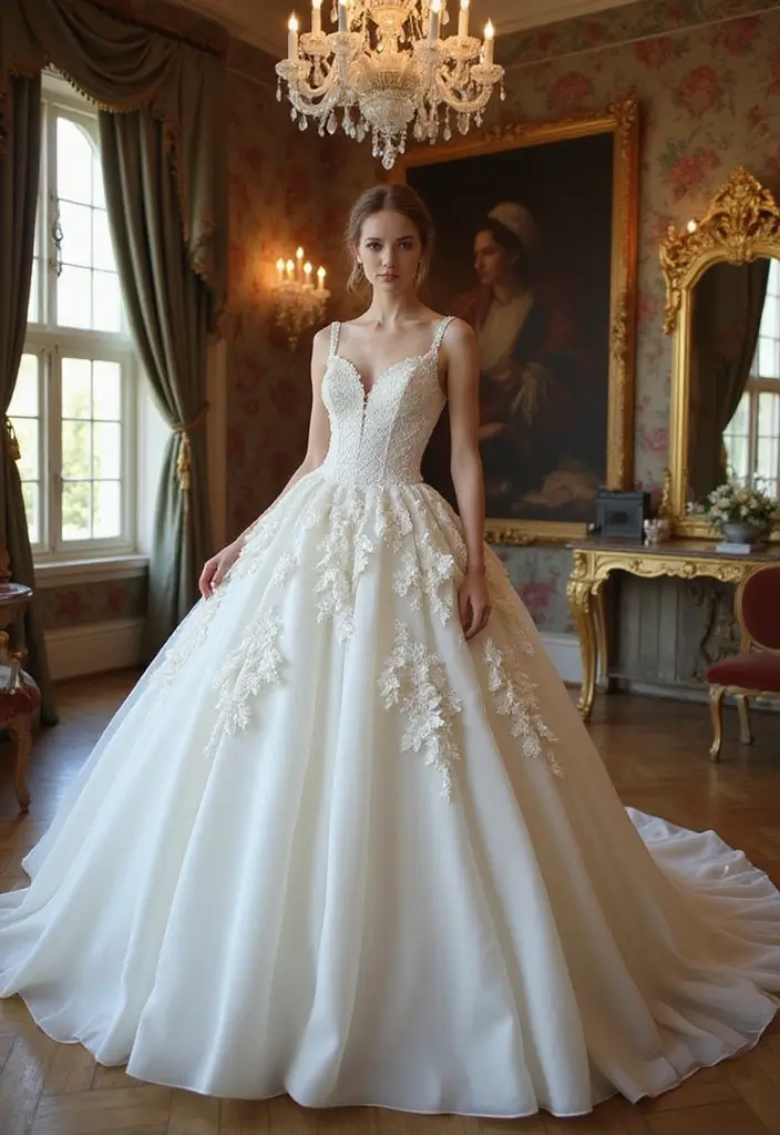 30 Dream Wedding Dresses That Will Make You Feel Like Royalty 5 30 Dream Wedding Dresses That Will Make You Feel Like Royalty - 5. Classic Ball Gown Extravagance
