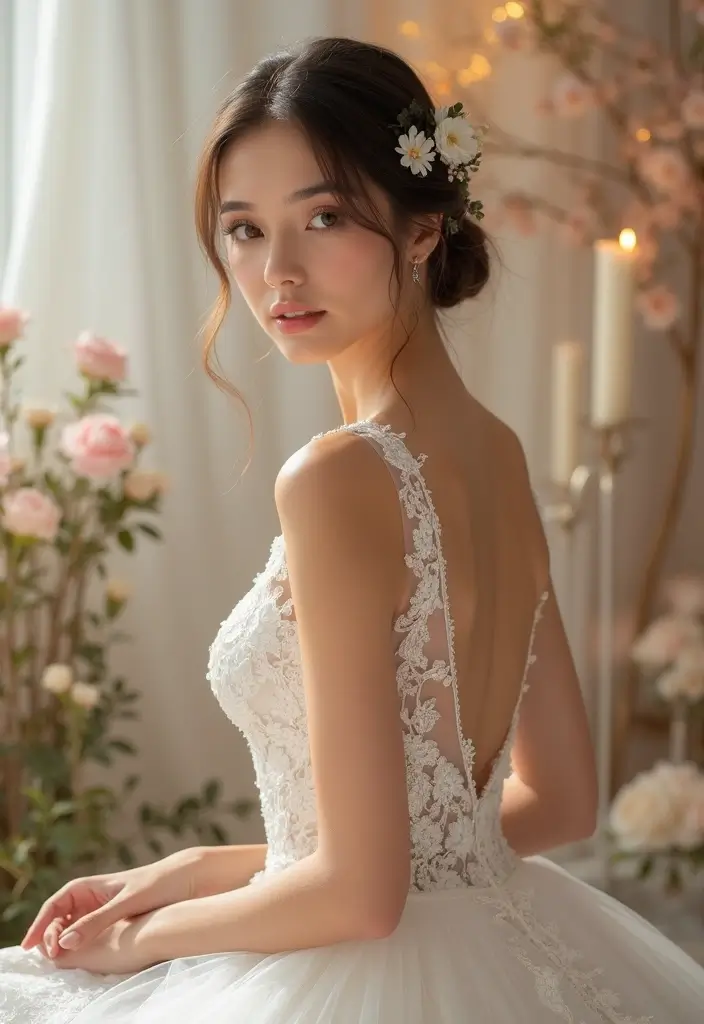 30 Elegant Wedding Hairstyles for Long Hair You’ll Fall in Love With 15 30 Elegant Wedding Hairstyles for Long Hair You’ll Fall in Love With - 15. Elegant Smooth Bun