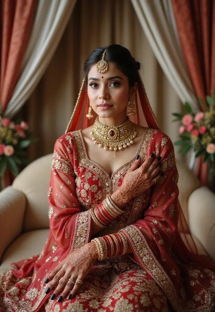 30 Elegant Wedding Henna Designs for Every Bride’s Big Day 4 30 Elegant Wedding Henna Designs for Every Bride’s Big Day - 4. Traditional Indian Mehndi Styles