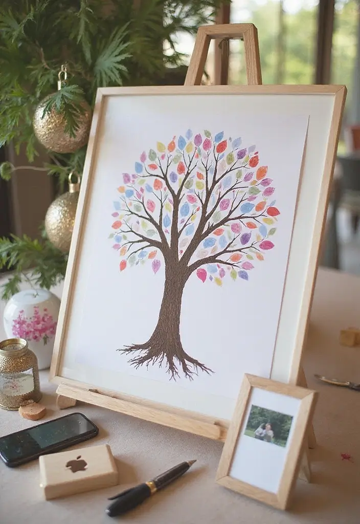 30 Fall Wedding Ideas Filled With Warm Colors and Cozy Vibes 14 30 Fall Wedding Ideas Filled With Warm Colors and Cozy Vibes - 14. Unique Guestbook Alternatives