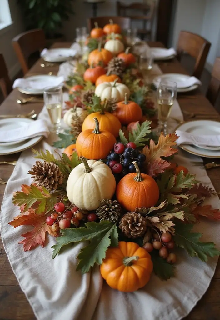 30 Fall Wedding Ideas Filled With Warm Colors and Cozy Vibes 18 30 Fall Wedding Ideas Filled With Warm Colors and Cozy Vibes - 18. Harvest-Inspired Centerpieces