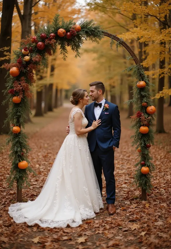 30 Fall Wedding Ideas Filled With Warm Colors and Cozy Vibes 23 30 Fall Wedding Ideas Filled With Warm Colors and Cozy Vibes - 23. Autumn-Wedding Themes