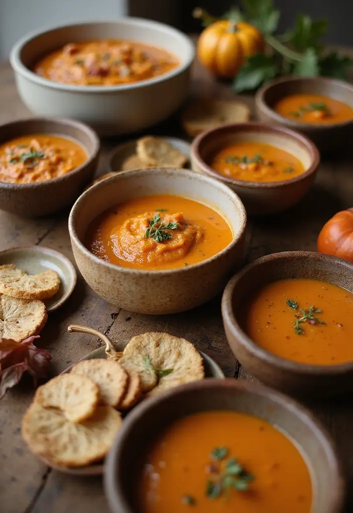 30 Fall Wedding Ideas Filled With Warm Colors and Cozy Vibes 28 30 Fall Wedding Ideas Filled With Warm Colors and Cozy Vibes - 28. Warm Autumn Soups