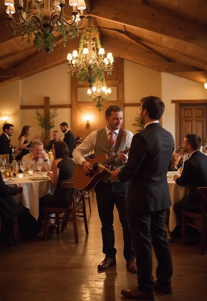 30 Fall Wedding Ideas Filled With Warm Colors and Cozy Vibes 30 30 Fall Wedding Ideas Filled With Warm Colors and Cozy Vibes - 30. Fall-Themed Music and Entertainment