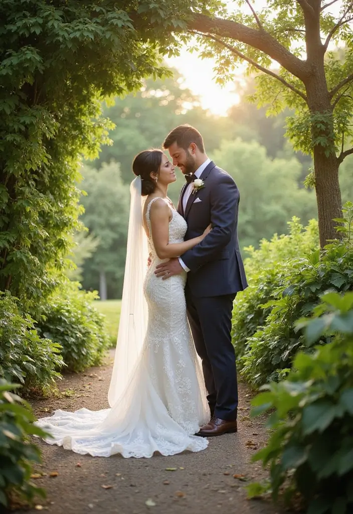 30 Garden Wedding Ideas That Feel Fresh and Romantic 29 30 Garden Wedding Ideas That Feel Fresh and Romantic - 29. Eco-Conscious Photography