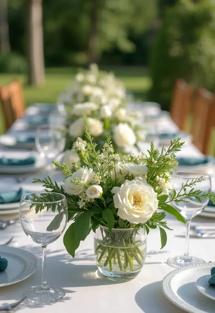 30 Garden Wedding Ideas That Feel Fresh and Romantic 5 30 Garden Wedding Ideas That Feel Fresh and Romantic - 5. Botanical Centerpieces