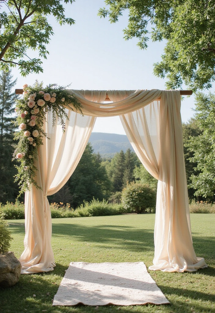 30 Garden Wedding Ideas That Feel Fresh and Romantic 7 30 Garden Wedding Ideas That Feel Fresh and Romantic - 7. Creative Ceremony Backdrops