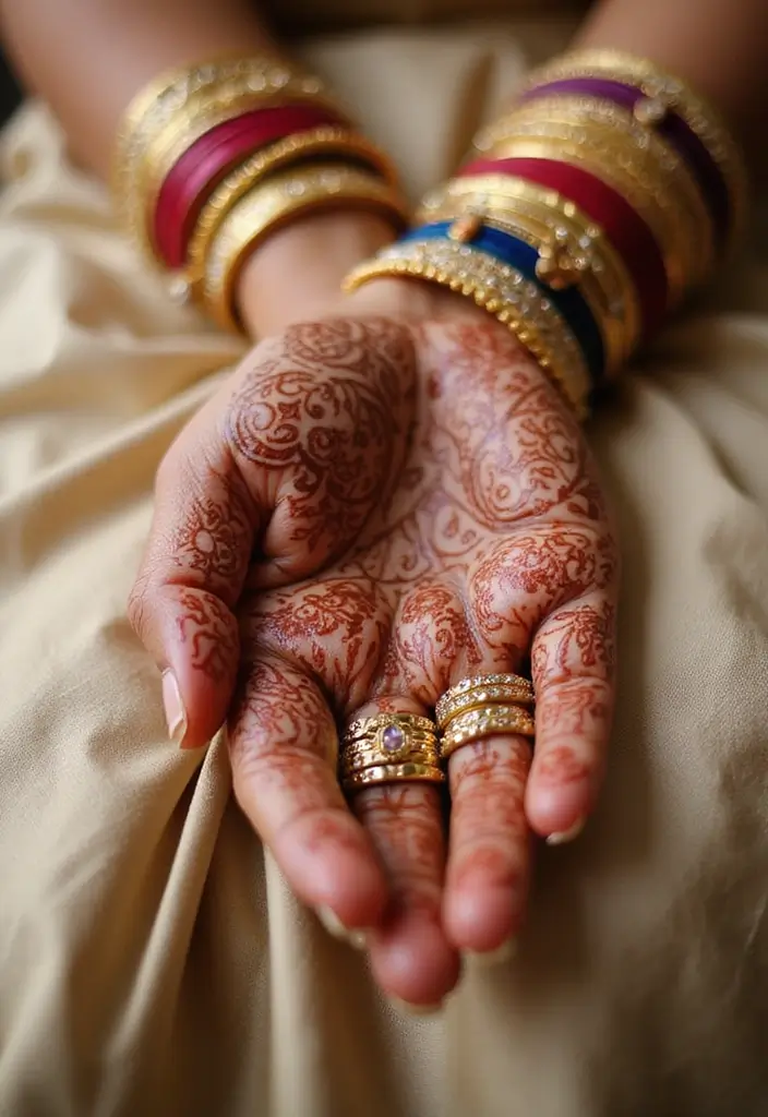 30 Gorgeous Wedding Mehndi Designs for Brides Who Love Tradition - 3. Traditional Indian Mehndi