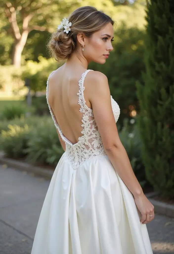 30 Gorgeous Wedding Ponytail Hairstyles That Are Surprisingly Elegant - 16. Soft Ponytail with a Twist-Out