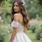 30 Half Up Half Down Wedding Hairstyles That Look Gorgeous in Photos