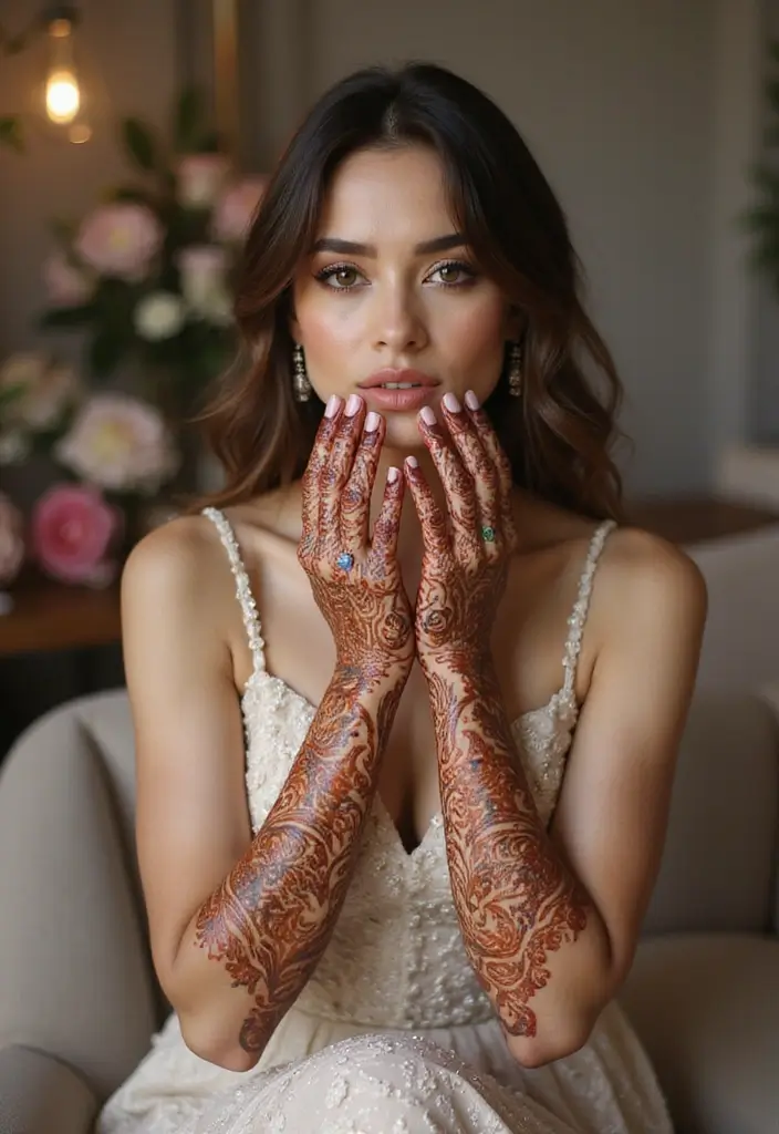 30 Latest Mehndi Designs for Weddings That Brides Can’t Resist 23 30 Latest Mehndi Designs for Weddings That Brides Can’t Resist - 23. Graffiti Art Style