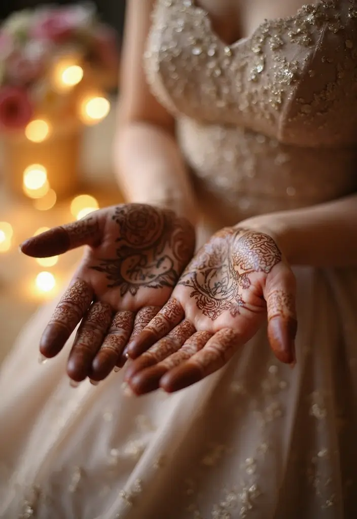 30 Latest Mehndi Designs for Weddings That Brides Can’t Resist 9 30 Latest Mehndi Designs for Weddings That Brides Can’t Resist - 9. Customized Designs