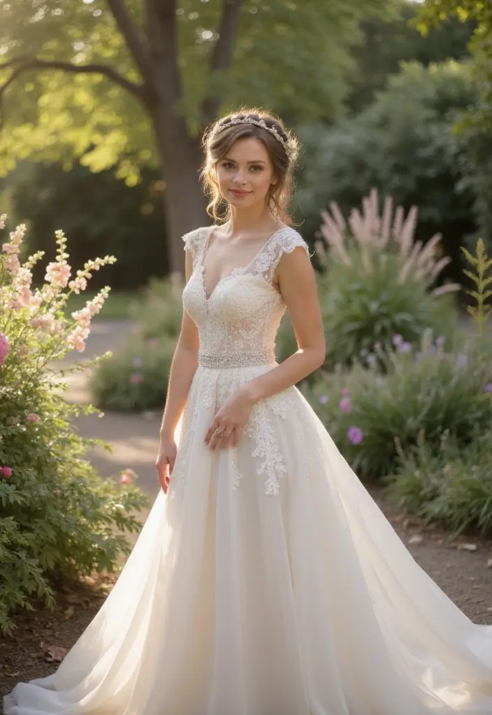 30 Low Bun Wedding Hairstyles That Look Effortlessly Chic 27 30 Low Bun Wedding Hairstyles That Look Effortlessly Chic - 27. Low Bun with Braided Crown