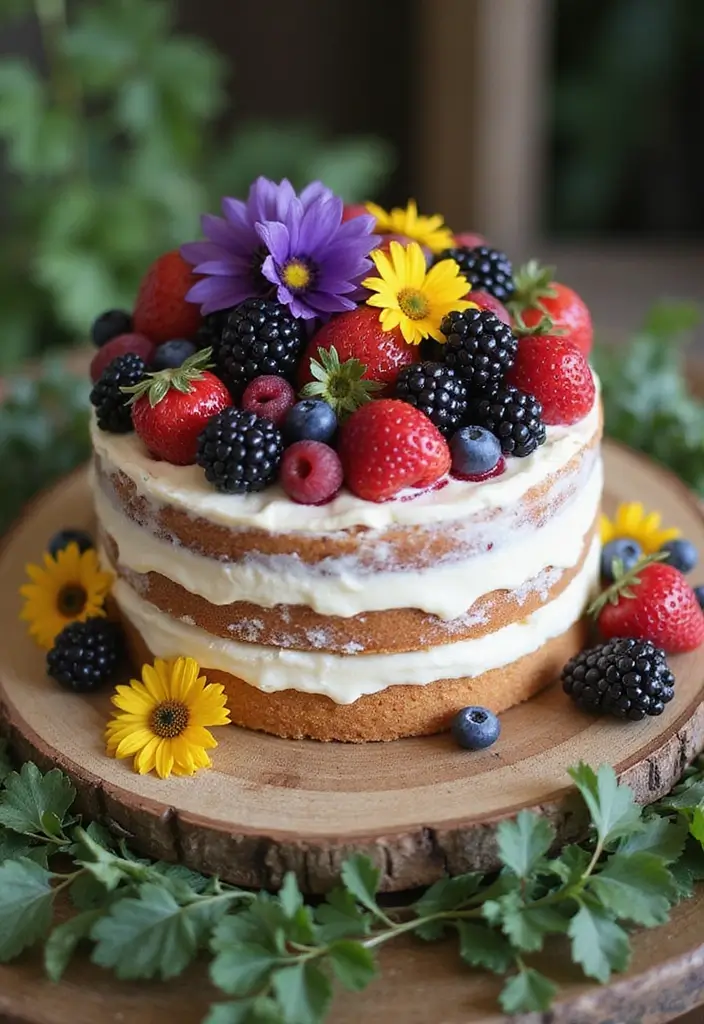 30 Minimalist Wedding Cake Designs That Are Pure Perfection - 1. Naked Cakes