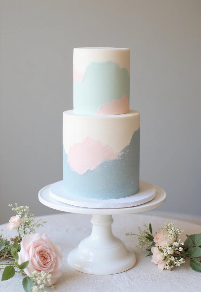30 Minimalist Wedding Cake Designs That Are Pure Perfection - 2. Single-Tier Wonders