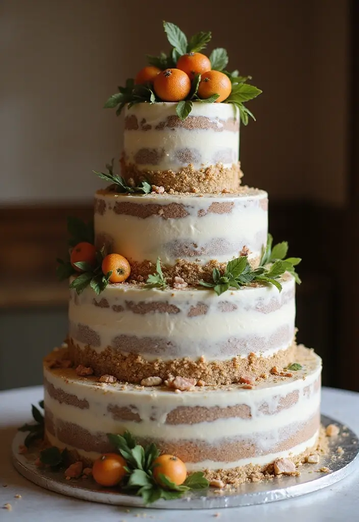 30 Modern Wedding Cake Designs for Stylish Couples 15 30 Modern Wedding Cake Designs for Stylish Couples - 15. Cake with a Cause