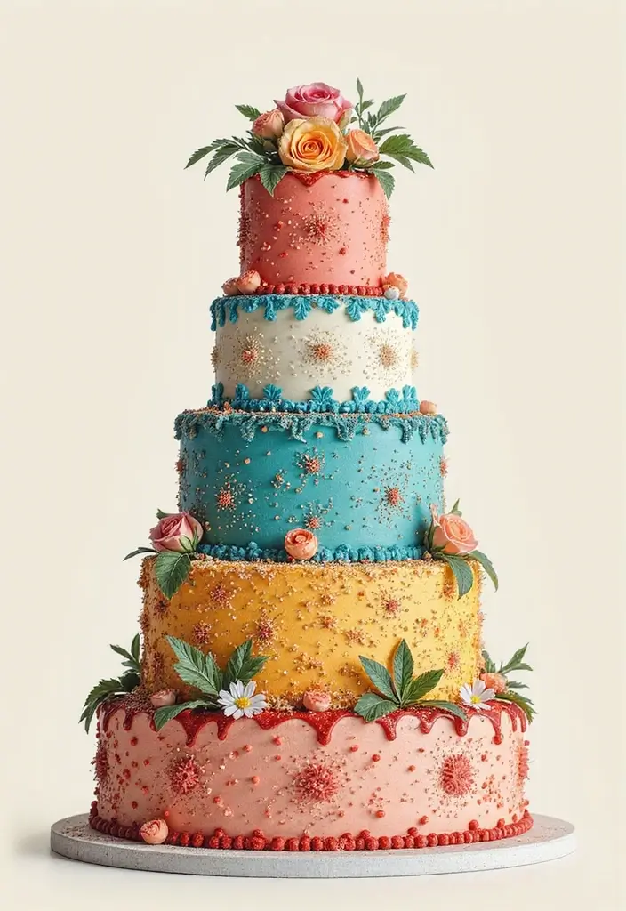 30 Modern Wedding Cake Designs for Stylish Couples 25 30 Modern Wedding Cake Designs for Stylish Couples - 25. Instantly Recognizable Layers