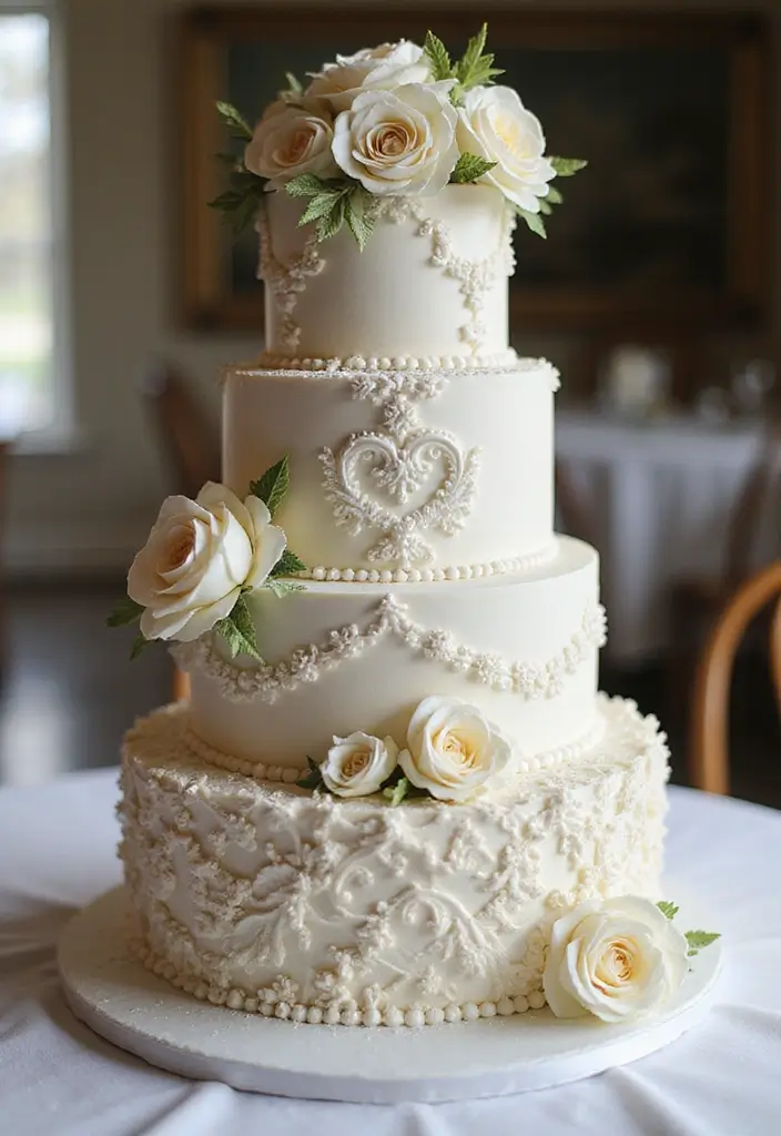 30 Modern Wedding Cake Designs for Stylish Couples 30 30 Modern Wedding Cake Designs for Stylish Couples - 30. Edible Art