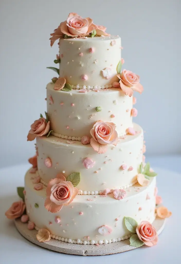 30 Modern Wedding Cake Designs for Stylish Couples 7 30 Modern Wedding Cake Designs for Stylish Couples - 7. Whimsical Designs
