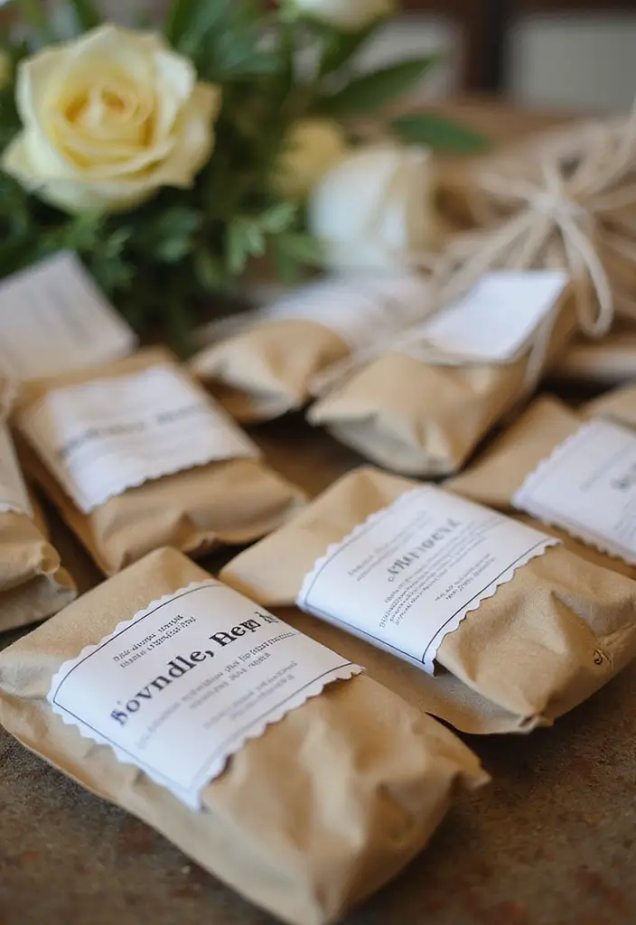 30 Outdoor Wedding Ideas Perfect for Nature-Loving Couples - 12. Eco-Friendly Favors