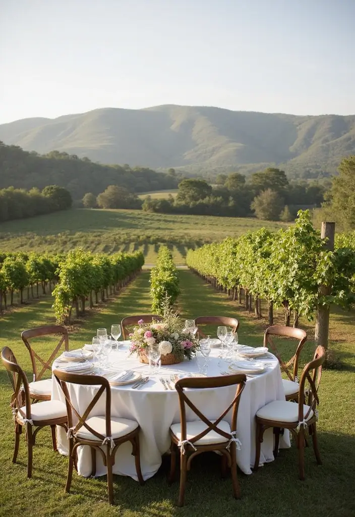 30 Outdoor Wedding Ideas Perfect for Nature-Loving Couples - 13. Vineyard Venues