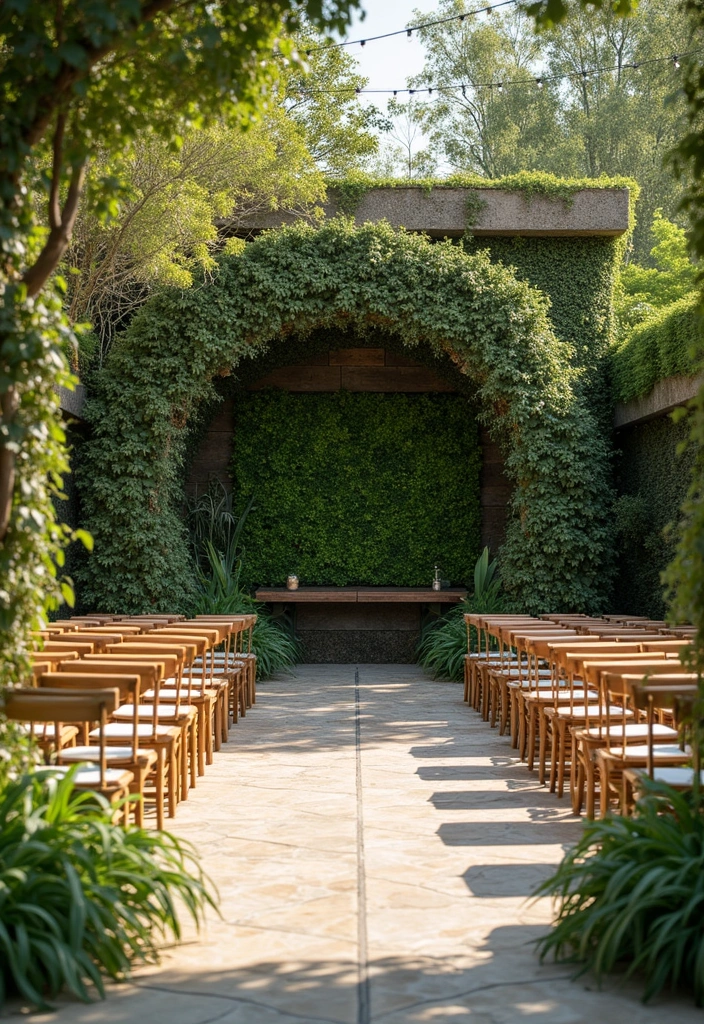 30 Outdoor Wedding Ideas Perfect for Nature-Loving Couples - 17. Biophilic Design