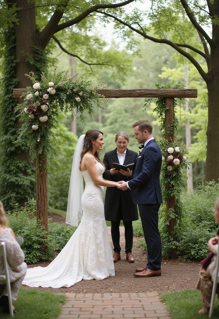 30 Outdoor Wedding Ideas Perfect for Nature-Loving Couples - 27. Nature-Focused Ceremony