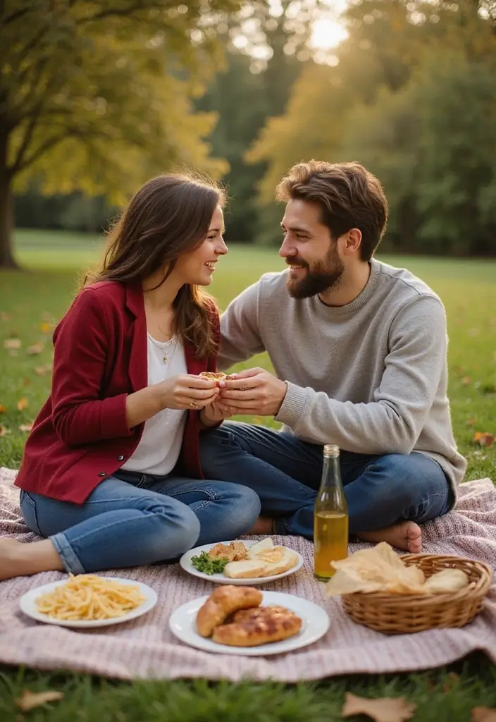 30 Pre-Wedding Casamento Photo Ideas That Capture Pure Love 15 30 Pre-Wedding Casamento Photo Ideas That Capture Pure Love - 15. Romantic Picnic