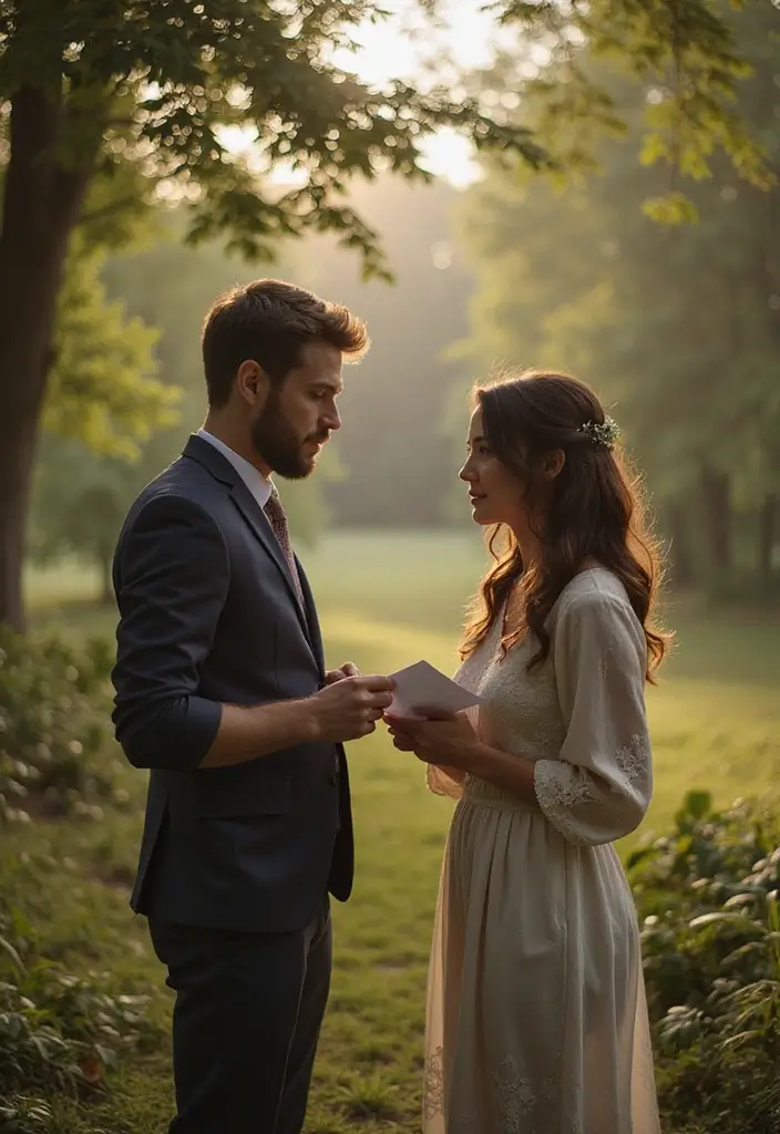 30 Pre-Wedding Casamento Photo Ideas That Capture Pure Love 19 30 Pre-Wedding Casamento Photo Ideas That Capture Pure Love - 19. Heartfelt Letters