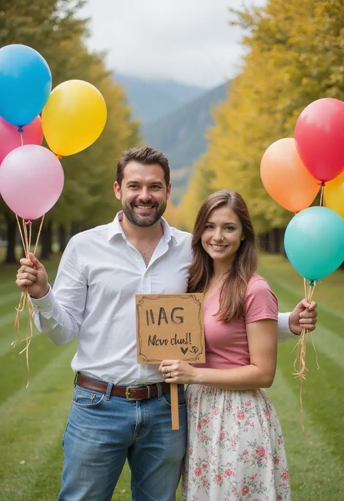 30 Pre-Wedding Casamento Photo Ideas That Capture Pure Love 29 30 Pre-Wedding Casamento Photo Ideas That Capture Pure Love - 29. Fun Props