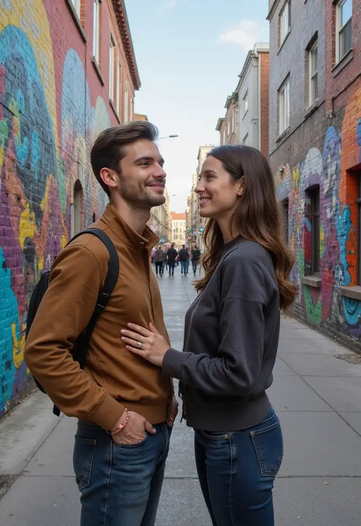 30 Pre-Wedding Casamento Photo Ideas That Capture Pure Love 4 30 Pre-Wedding Casamento Photo Ideas That Capture Pure Love - 4. Urban Vibe