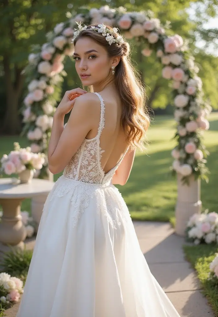30 Romantic Hair Ideas Perfect for Any Bride’s Wedding Day 10 30 Romantic Hair Ideas Perfect for Any Bride’s Wedding Day - 10. Twisted Crown Braid
