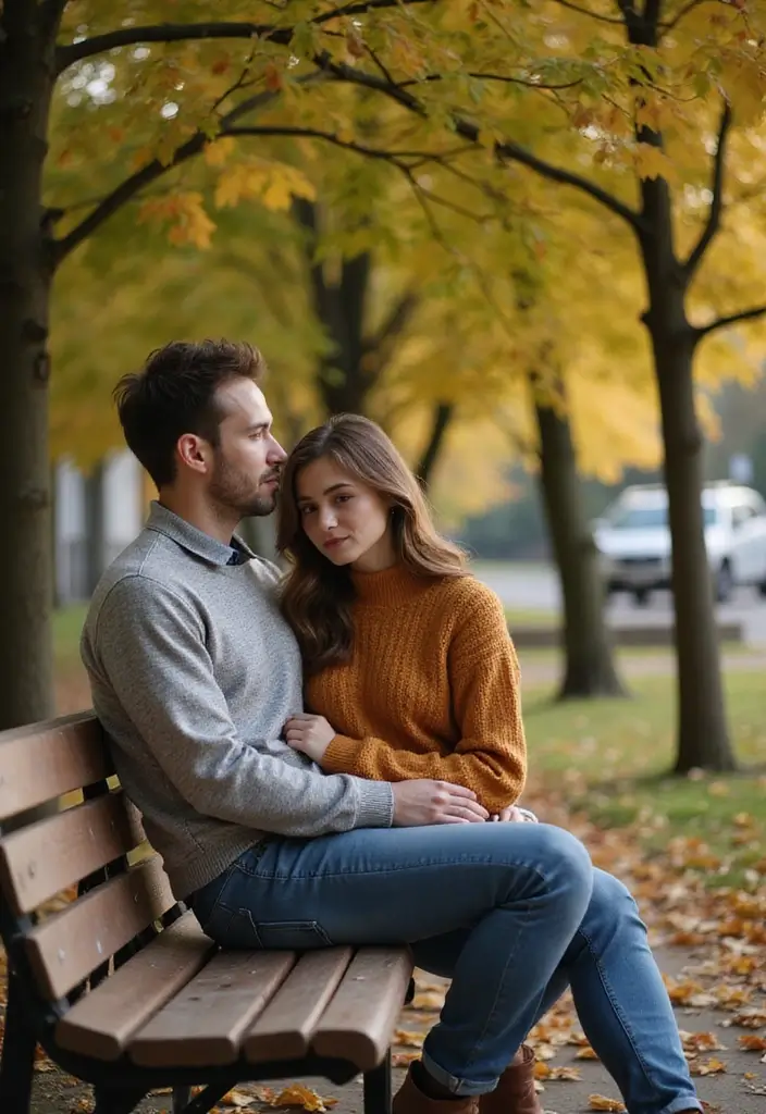 30 Romantic Pre-Wedding Poses That Capture Your Love Story Perfectly 10 30 Romantic Pre-Wedding Poses That Capture Your Love Story Perfectly - 10. The Head on Shoulder