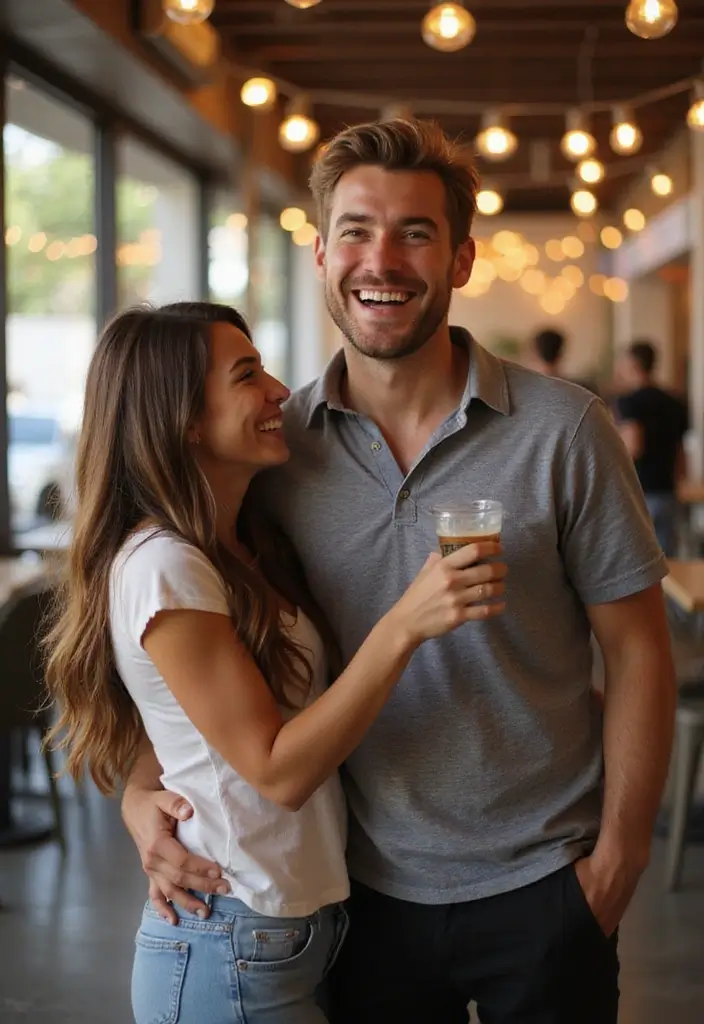 30 Romantic Pre-Wedding Poses That Capture Your Love Story Perfectly 28 30 Romantic Pre-Wedding Poses That Capture Your Love Story Perfectly - 28. The Flirty Pose