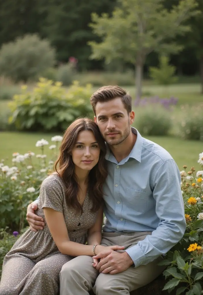 30 Romantic Pre-Wedding Poses That Capture Your Love Story Perfectly 30 30 Romantic Pre-Wedding Poses That Capture Your Love Story Perfectly - 30. The Serene Moment