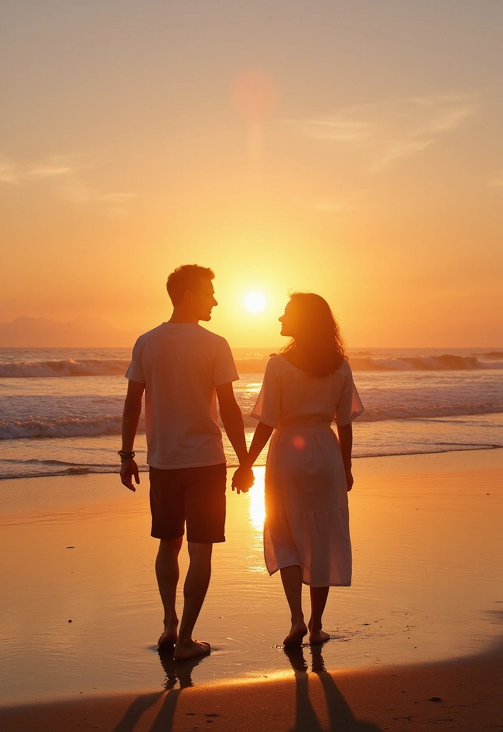 30 Romantic Pre-Wedding Poses That Capture Your Love Story Perfectly 5 30 Romantic Pre-Wedding Poses That Capture Your Love Story Perfectly - 5. The Walking Together