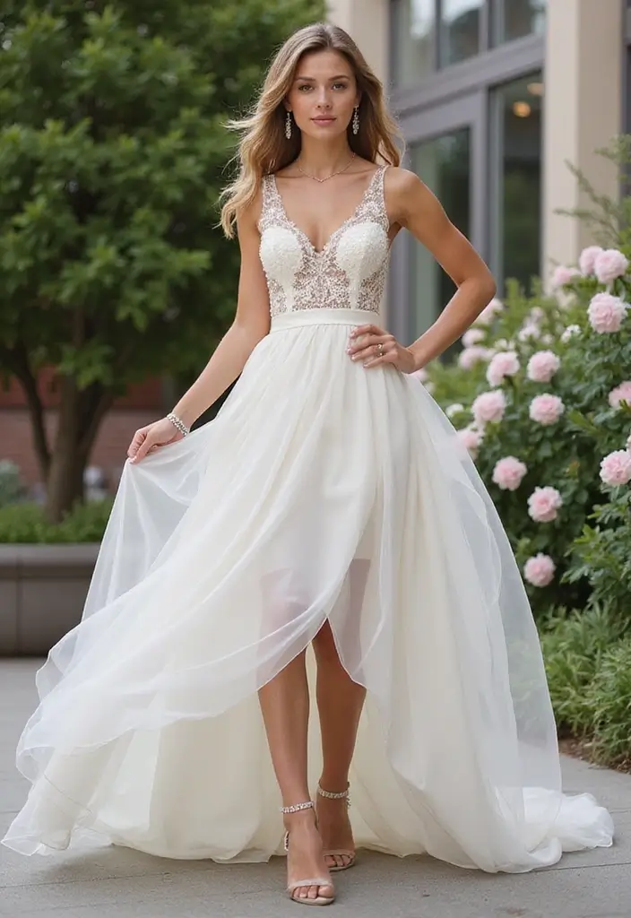 30 Romantic Wedding Dresses That Feel Straight Out of a Dream - 24. Convertible Styles