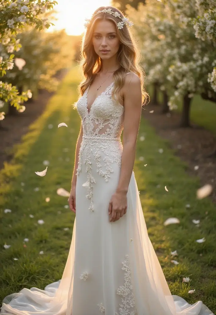 30 Romantic Wedding Dresses That Feel Straight Out of a Dream - 25. Off-White Dream